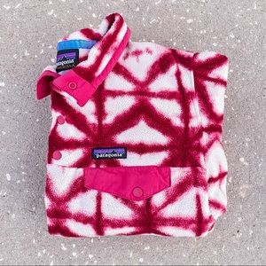 RARE Pink Tie Dye Patagonia Synchilla!